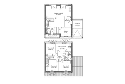 plan-de-maison-a-etage-115m2 fuyu