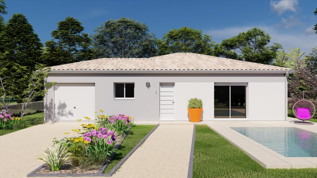 maison moderne et familiale