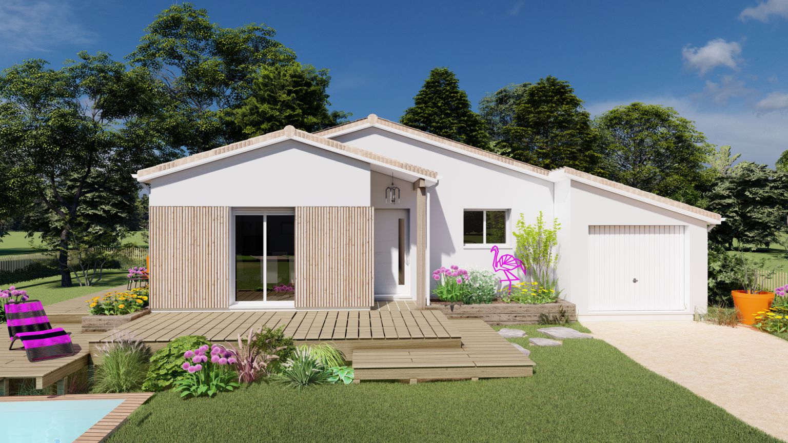 Maisons neuves avec terrains constructibles - Construction Horizontale