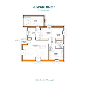 plan maison moderne owari