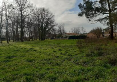 Terrain constructible Plassac  (Gironde 33)