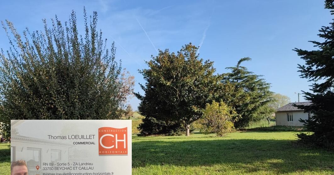 Terrain constructible Le pout  (Gironde 33)