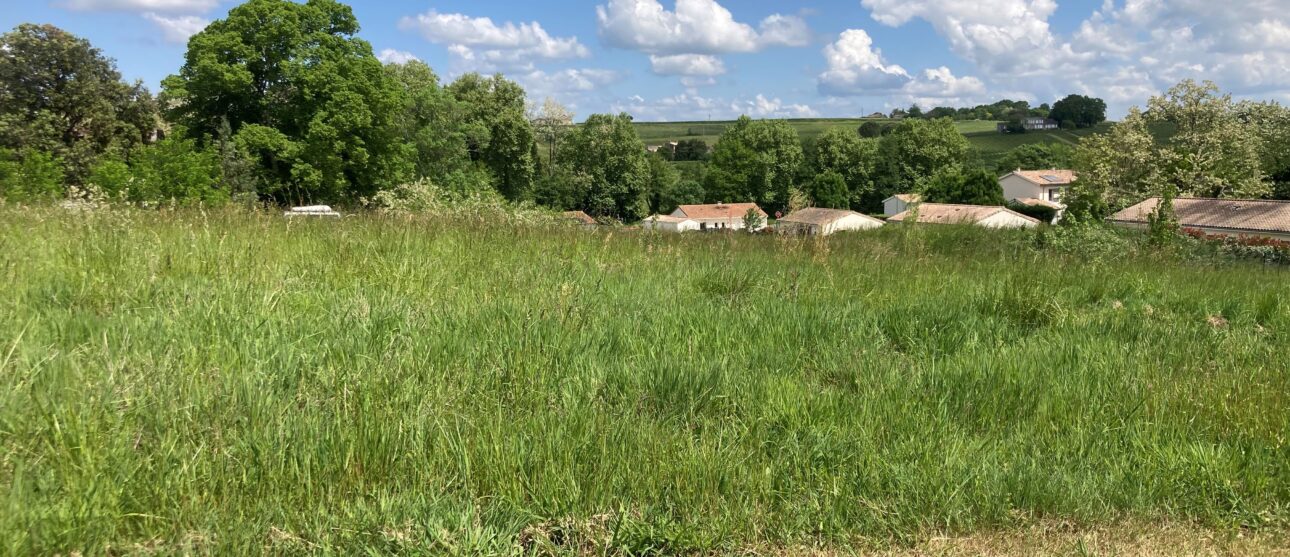 Terrain constructible Bourg (Gironde 33)