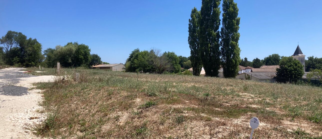 Terrain constructible Boisredon  (Charente-maritime 17)