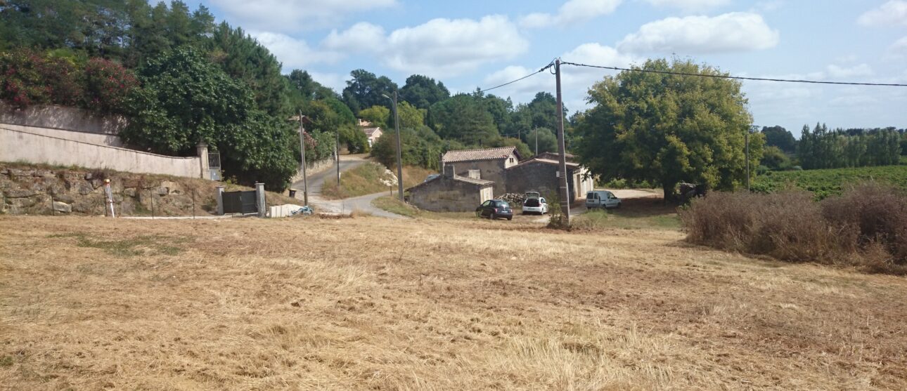 Terrain constructible Landiras (Gironde 33)
