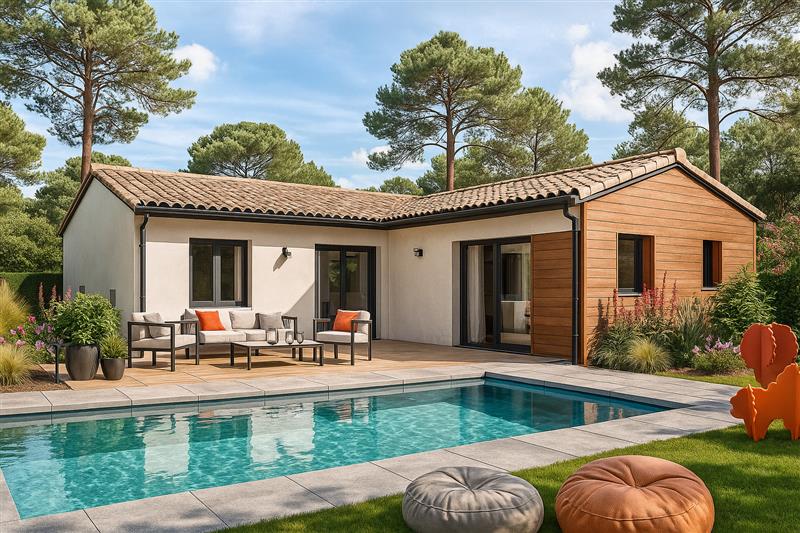 Maison avec terrain Biscarrosse  (Landes 40)