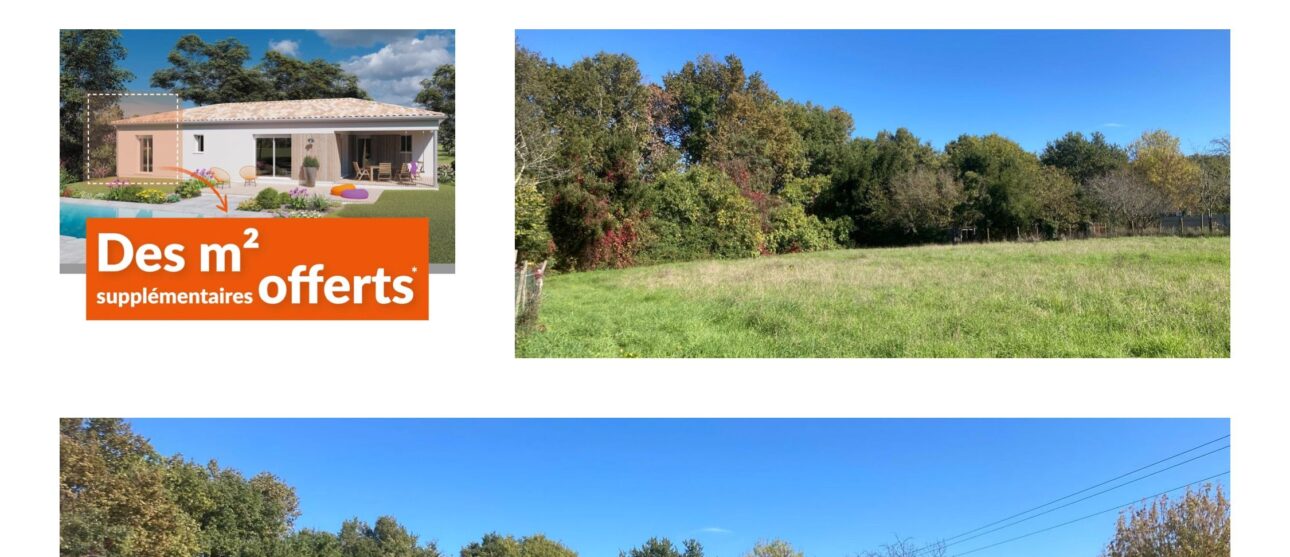 Terrain constructible Comps  (Gironde 33)