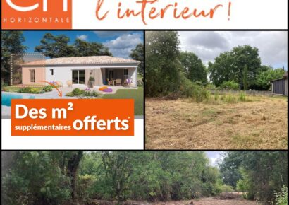 Terrain constructible Gauriaguet  (Gironde 33)