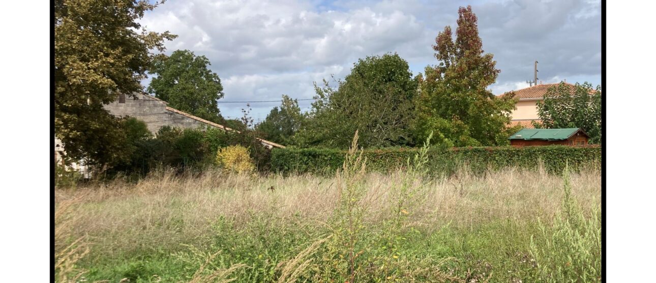 Terrain constructible Lugon-et-l'Île-du-carnay  (Gironde 33)