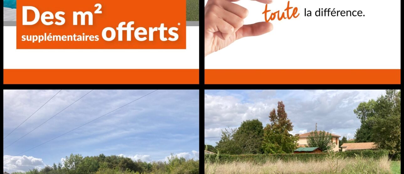 Terrain constructible Lugon-et-l'Île-du-carnay  (Gironde 33)