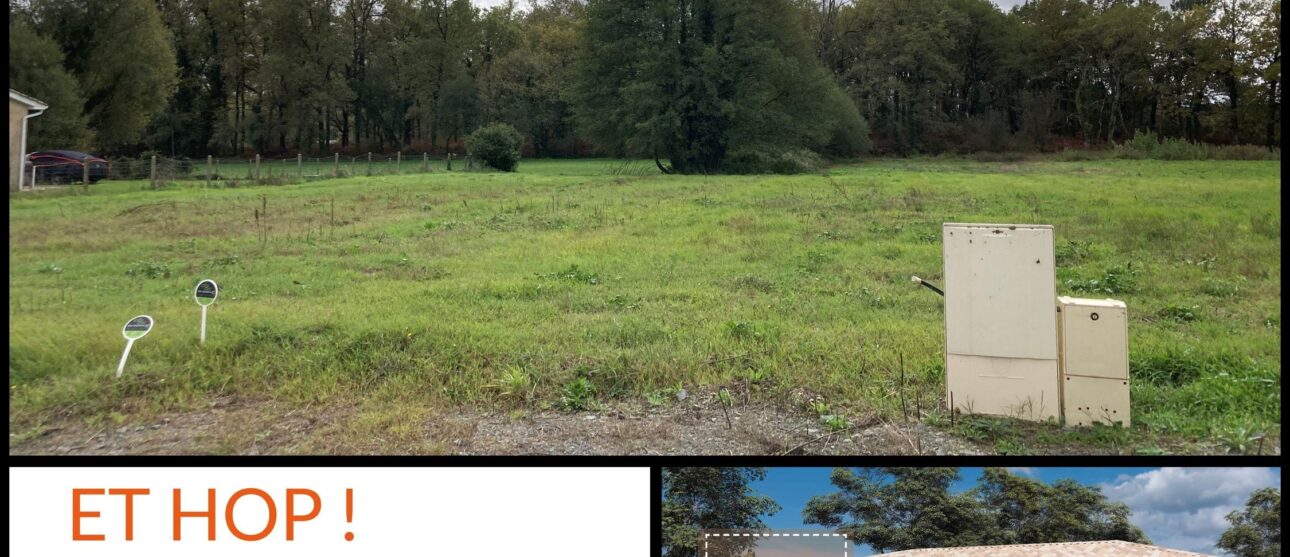 Terrain constructible Pugnac  (Gironde 33)