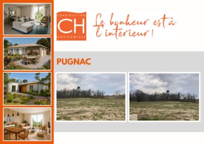 Terrain constructible Pugnac  (Gironde 33)