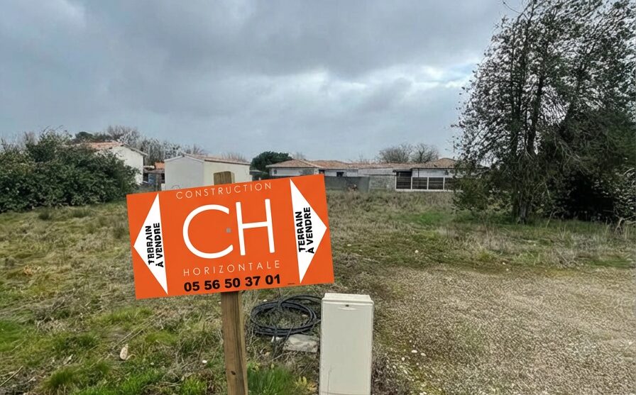 Terrain constructible Fargues  (Gironde 33)