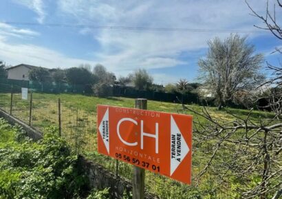 Terrain constructible Toulenne  (Gironde 33)
