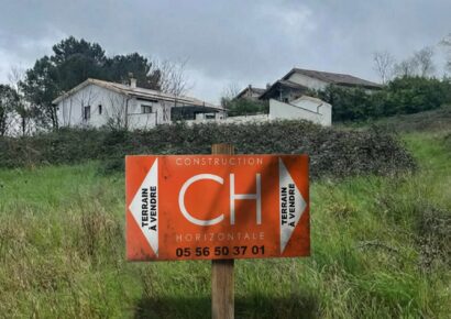 Terrain constructible Auros  (Gironde 33)