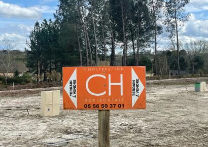 Terrain constructible Le pian-sur-garonne  (Gironde 33)