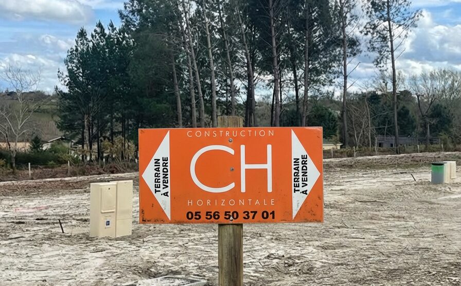 Terrain constructible Le pian-sur-garonne  (Gironde 33)