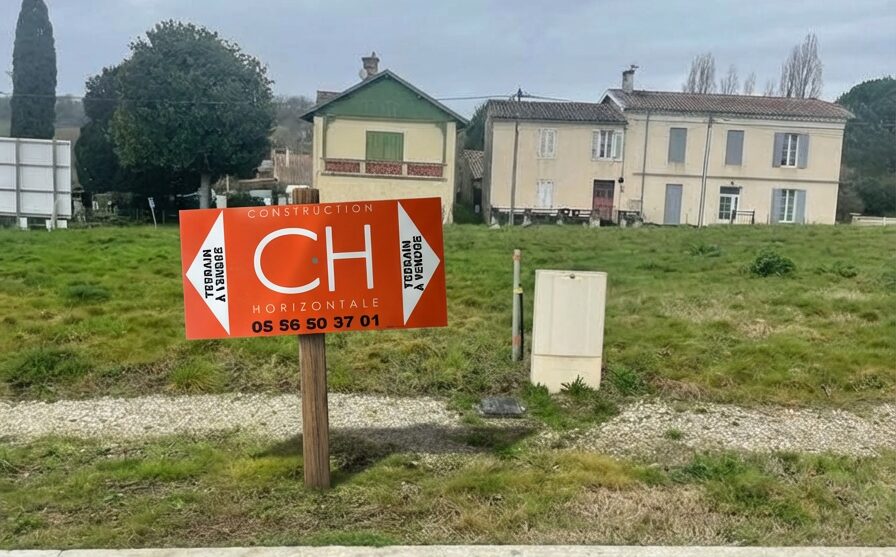 Terrain constructible Verdelais  (Gironde 33)