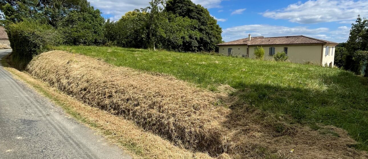 Terrain constructible Toulenne  (Gironde 33)