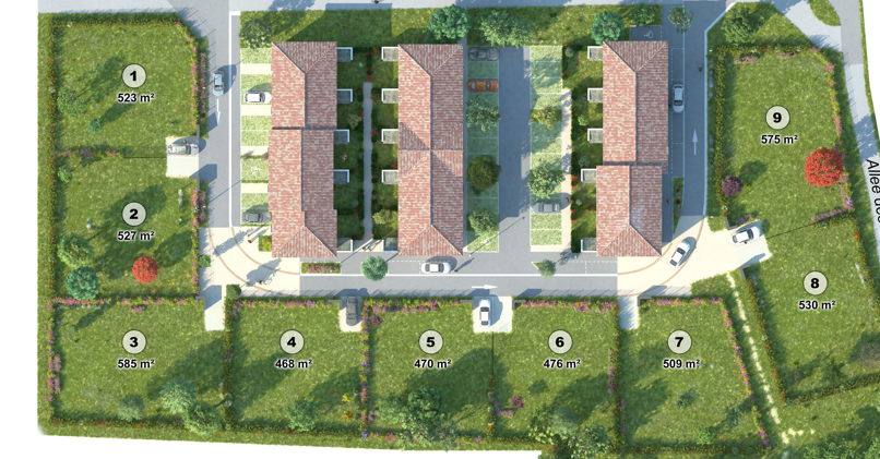 Terrain constructible Saint-aubin-de-médoc (Gironde 33)