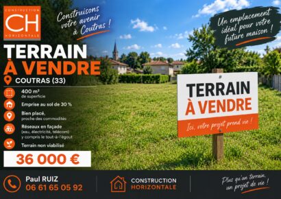 Terrain Montagne  (Gironde 33)