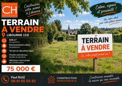 Terrain Montagne  (Gironde 33)