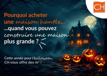Pourquoi acheter une maison hantée quand vous pouvez construire une maison plus grande