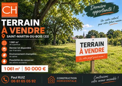 Terrain Montagne  (Gironde 33)